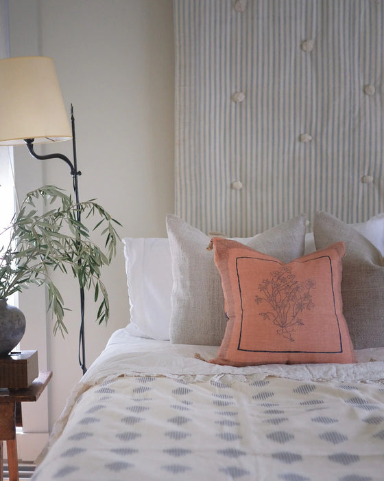 Chhavi - Hand Block-Printed Pillow Cover (Pre-Order)