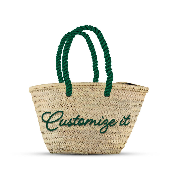 Personalized Straw Bag