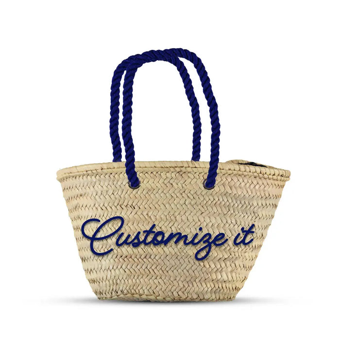 Personalized Straw Bag