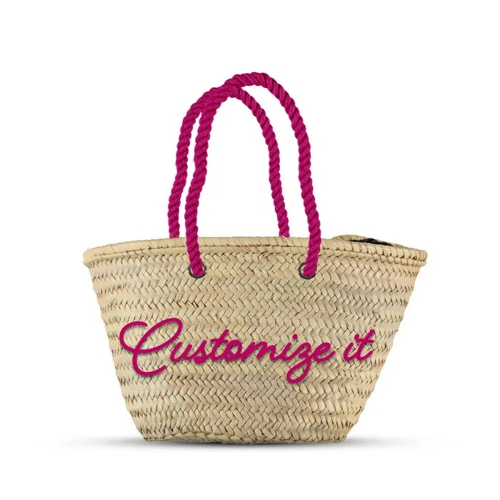 Personalized Straw Bag
