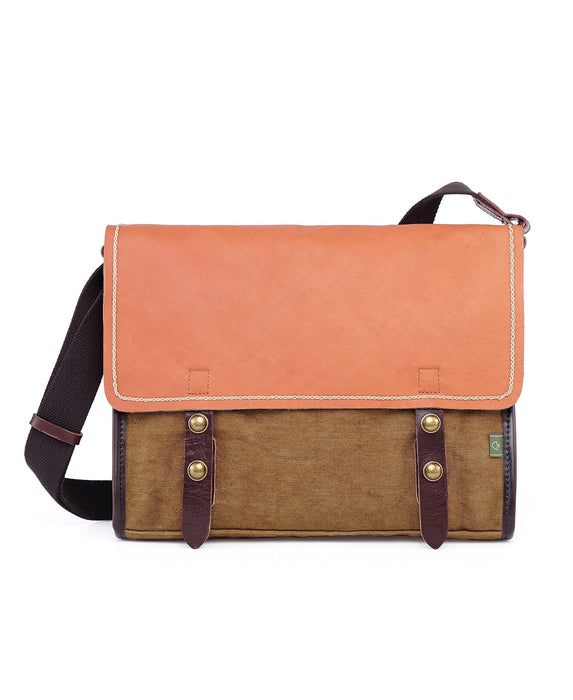 Birch Canvas Messenger Bag