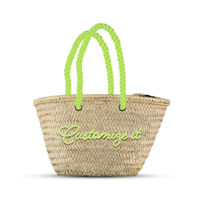Personalized Straw Bag