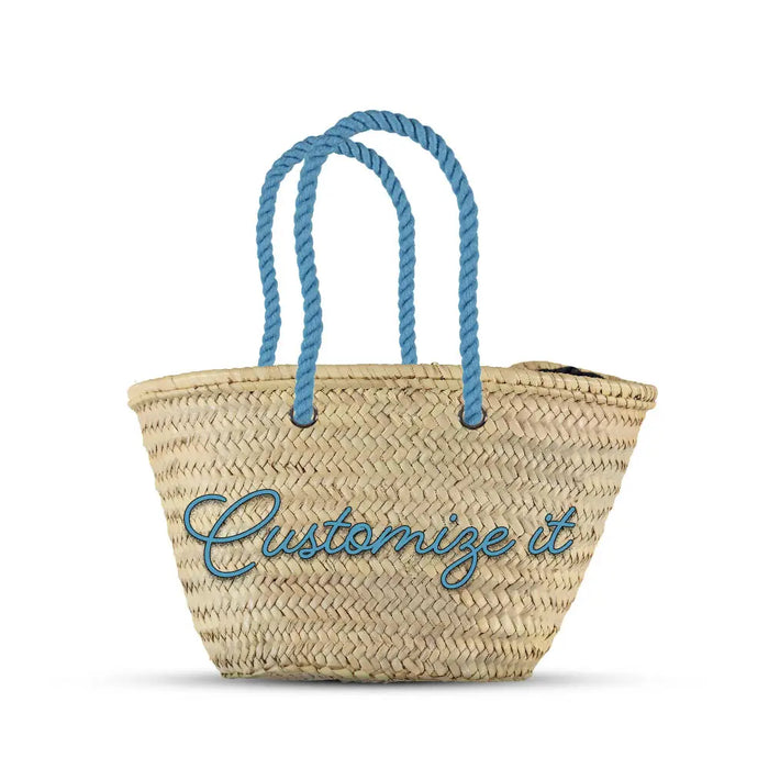 Personalized Straw Bag