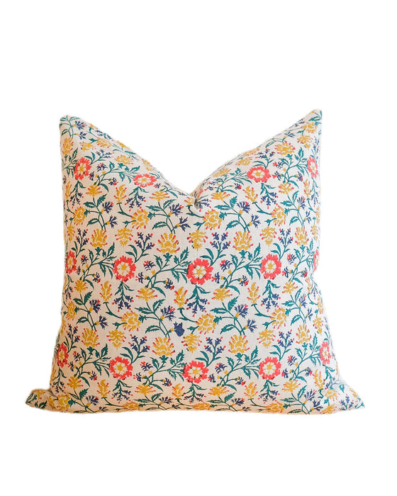 Priya - Hand Block-Printed Pillow Cover (Pre-Order)