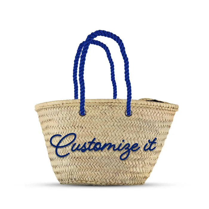 Personalized Straw Bag