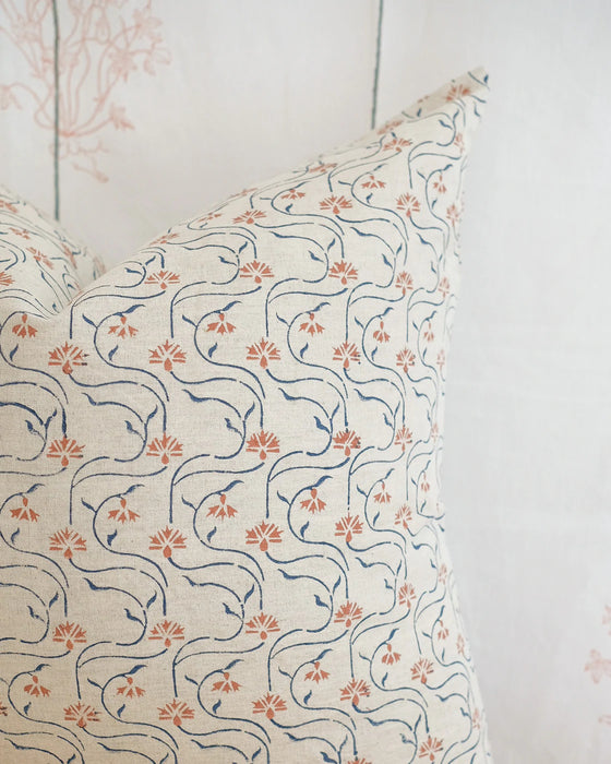 Saba - Hand Block-Printed Pillow Cover (Pre-Order)