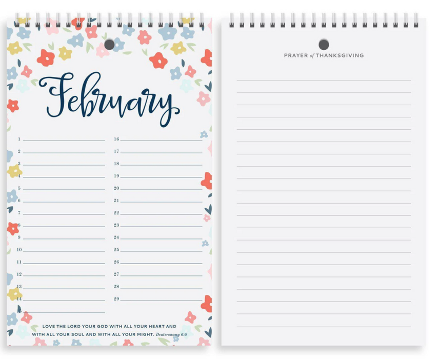 Yearly Gratitude Journal: Joyful Stripes