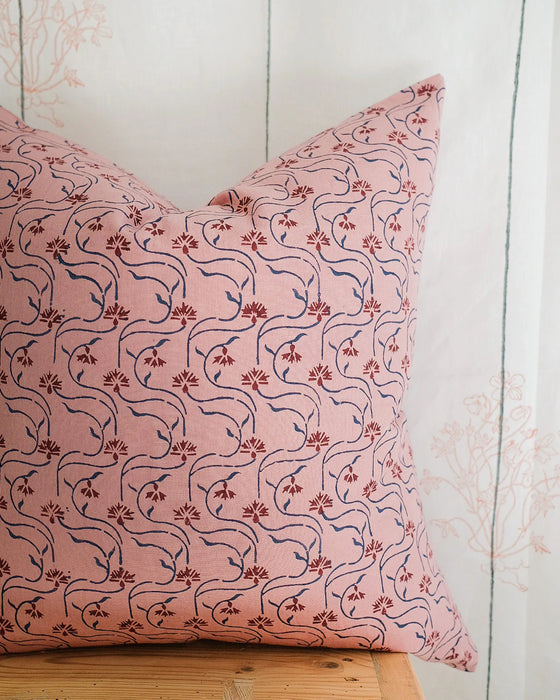 Tara - Hand Block-Printed Pillow Cover (Pre-Order)