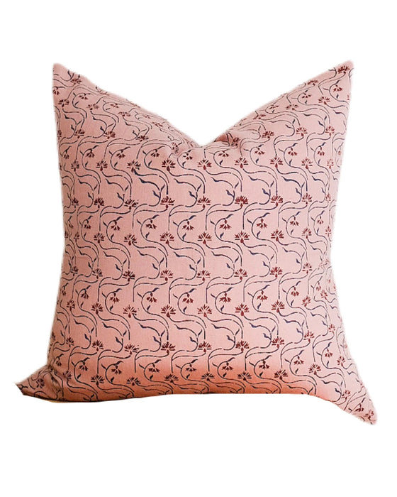 Tara - Hand Block-Printed Pillow Cover (Pre-Order)