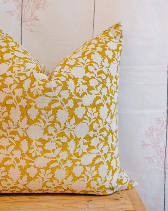 Tina - Hand Block-Printed Pillow Cover (Pre-Order)