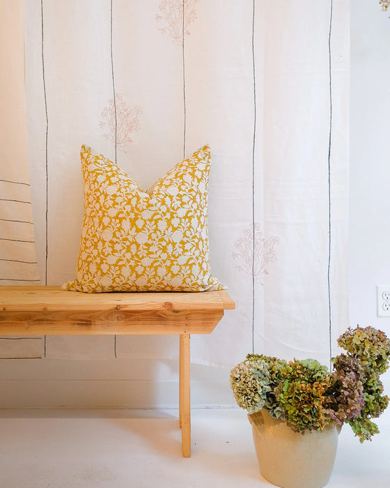 Tina - Hand Block-Printed Pillow Cover (Pre-Order)