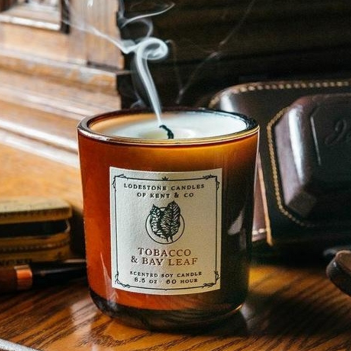 Tobacco & Bay Leaf Soy Candle - 8.5 oz