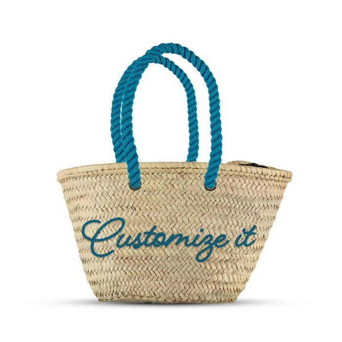 Personalized Straw Bag