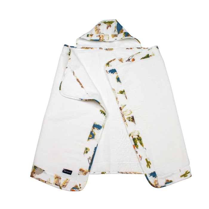 Wyoming Print Bath Towel