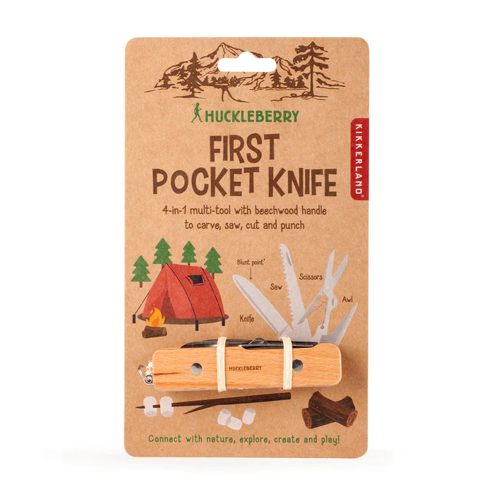 Huckleberry's First Pocket Knife