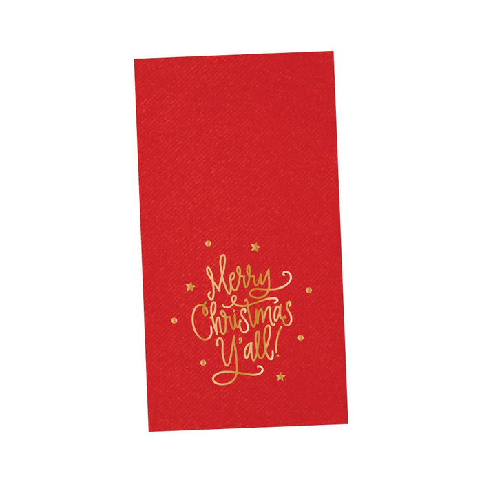 Guest Towel Napkins: Merry Christmas Y’all