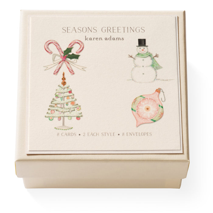 Seasons Greetings Gift Enclosure Box
