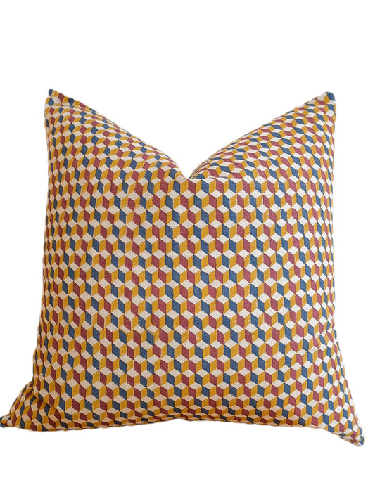 Tanya - Hand Block-Printed Pillow Cover (Pre-Order)